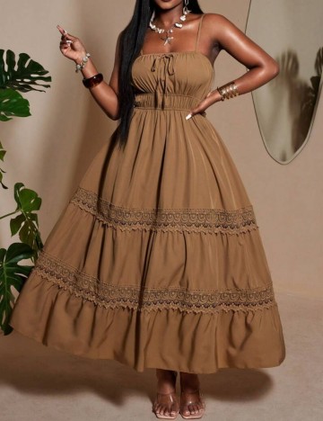 Rochie midi Shein, maro