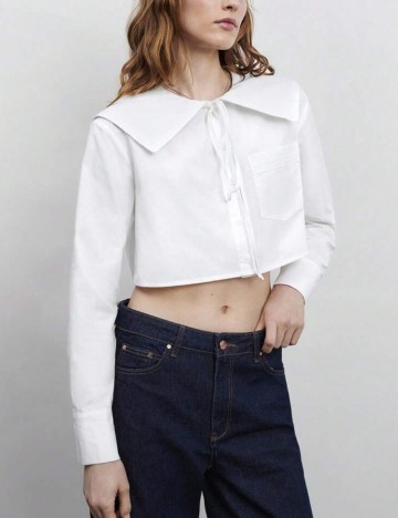 Cămașă Shein, alb