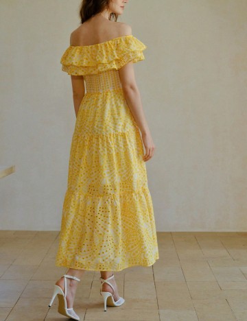 Rochie maxi Shein, galben