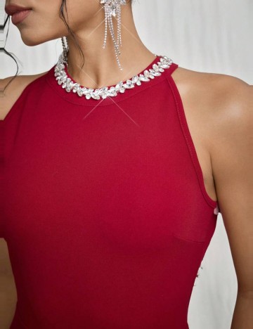 Rochie maxi Shein, roșu