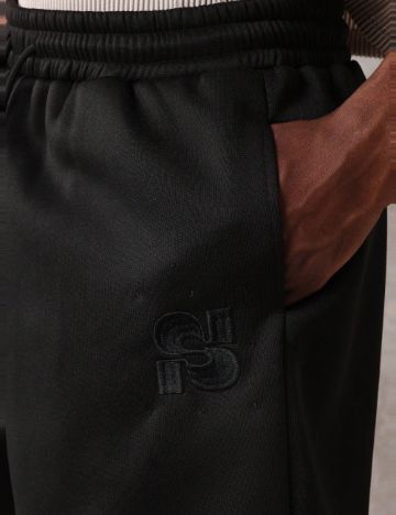 Pantaloni scurți Shein SUMWON, negru