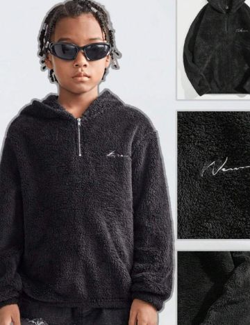 Hanorac Shein, negru