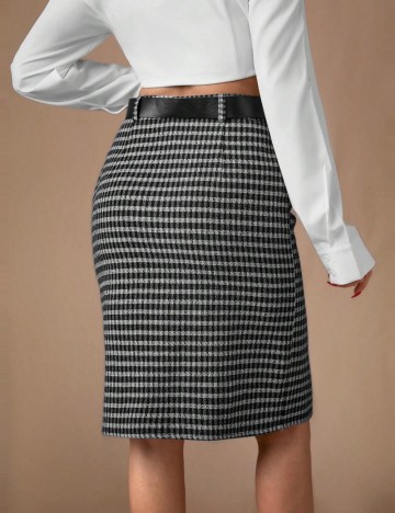 Fustă mini Shein, gri