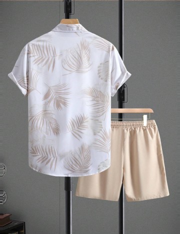 Compleu Shein MANFINITY, alb