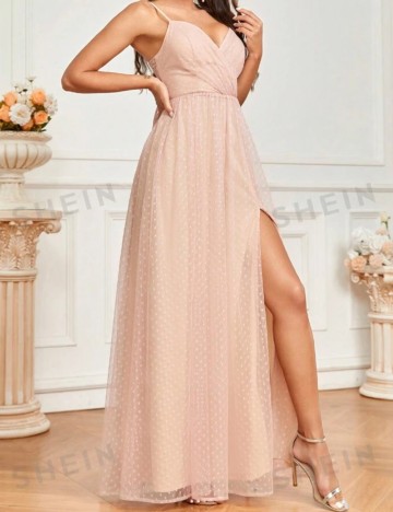 Rochie maxi Shein, roz