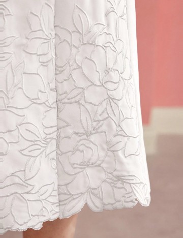 Rochie midi Shein, alb