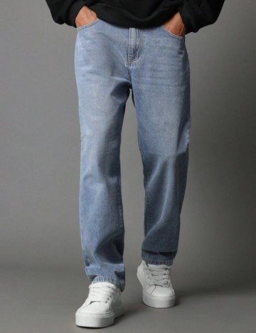 Jeans Shein SUMWON, albastru