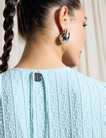 Rochie maxi Shein AIIRZ, albastru