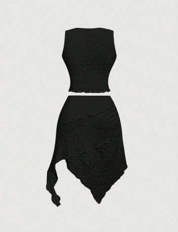 Compleu Shein Curve+, negru