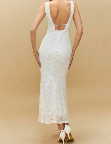 Rochie de mireasă Shein, alb