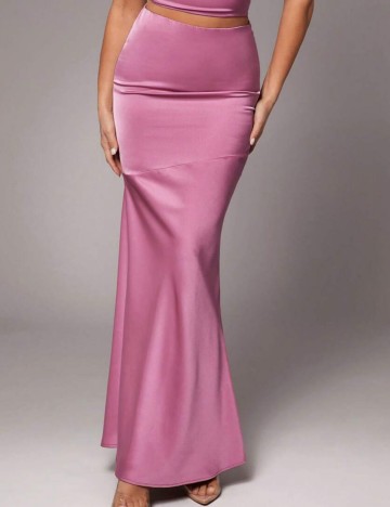 Fustă maxi Shein, roz