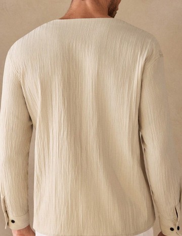 Cămașă Shein, bej