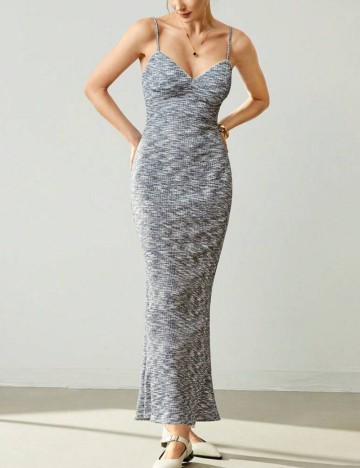 Rochie maxi Shein, gri