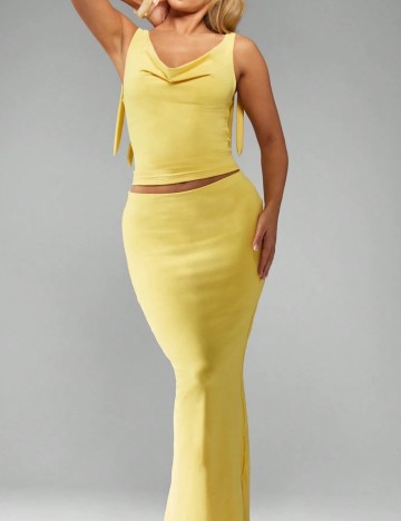 Compleu Shein Missguided, galben