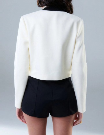 Jachetă Shein Typagal, crem