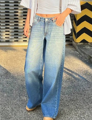 Jeans Shein, albastru