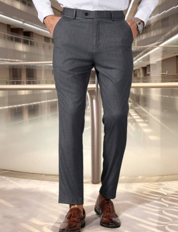 Pantaloni Shein MANFINITY, gri