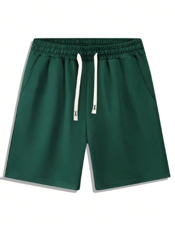 Pantaloni scurți Shein, verde
