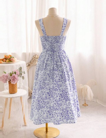 Rochie midi Shein, mix culori