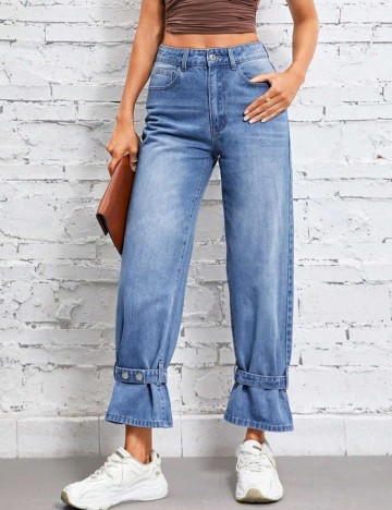 Jeans Shein, albastru