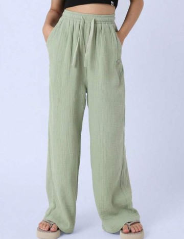 Pantaloni Shein SUMWON, verde