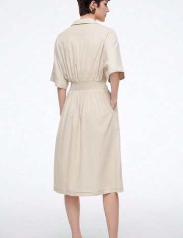 Rochie midi Shein, bej