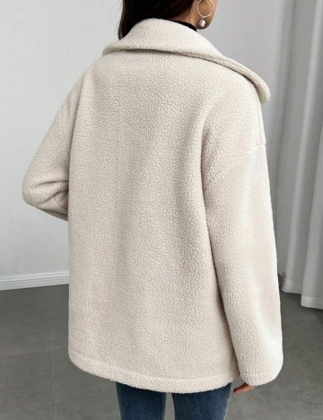 Jachetă Shein, crem