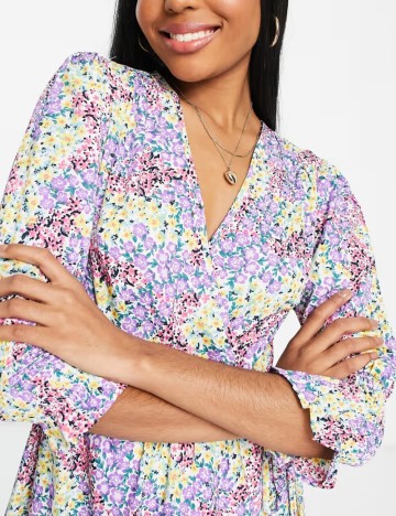 Rochie midi Influence, mix culori