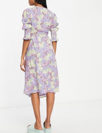 Rochie midi Influence, mix culori