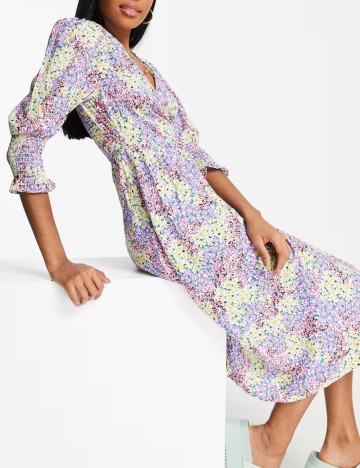 Rochie midi Influence, mix culori