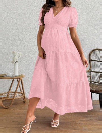 Rochie maxi Shein, roz