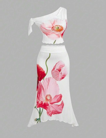 Compleu Shein Curve+, alb