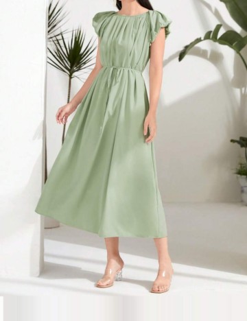 Rochie midi Shein, verde