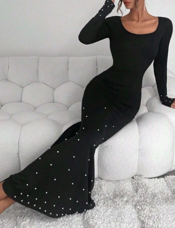 Rochie maxi Shein, negru