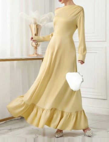 Rochie maxi Shein, galben