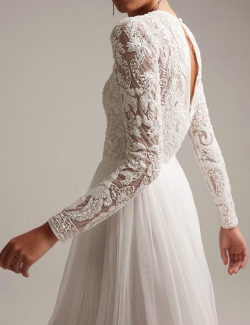 Rochie de ocazie și bridal ASOS, alb