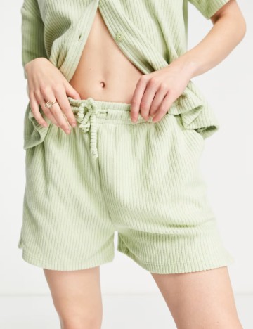 Pantaloni scurți ASOS, verde