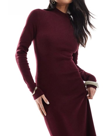 Rochie maxi ASOS, vișiniu