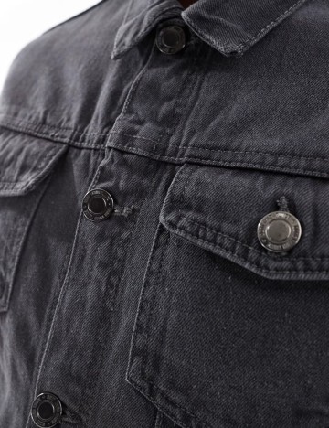 Jachetă De Blugi DON'T THINK TWICE, negru