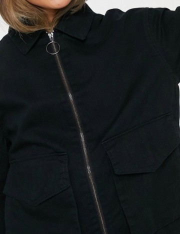 Geacă de blugi ASOS, negru