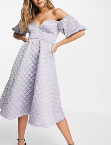 Rochie midi ASOS, mov