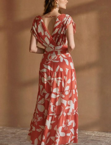 Rochie midi Shein MOTF, mix culori