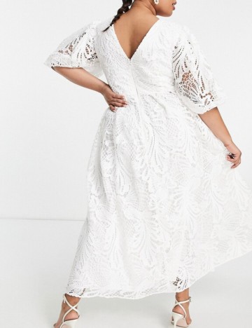 Rochie de ocazie și bridal ASOS, alb