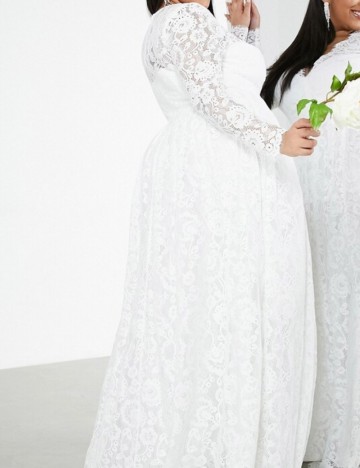 Rochie de ocazie și bridal ASOS, alb