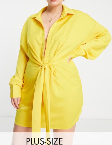 Rochie mini ASOS, galben