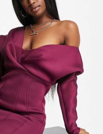 Rochie mini ASOS, vișiniu