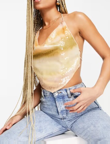 Top ASOS, mix culori