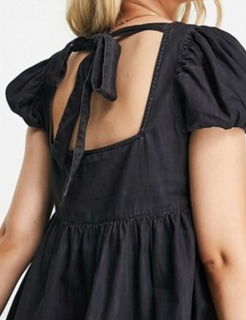 Rochie midi ASOS, negru