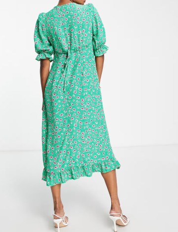Rochie midi nobody's child, verde