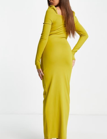 Rochie maxi Yaura, verde